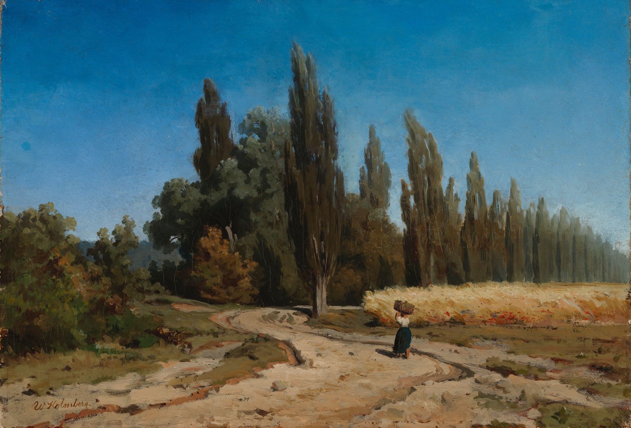 Viale dei pioppi da Werner Holmberg