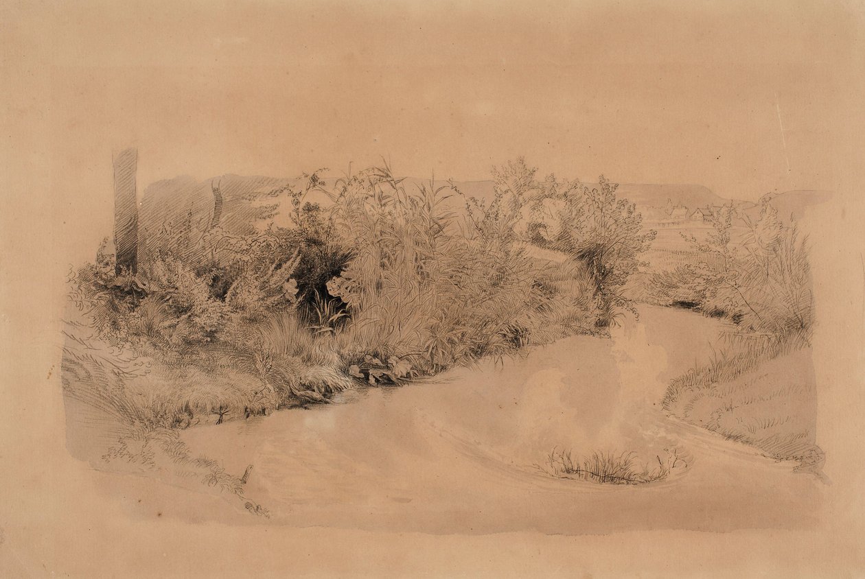 Paesaggio fluviale da Werner Holmberg