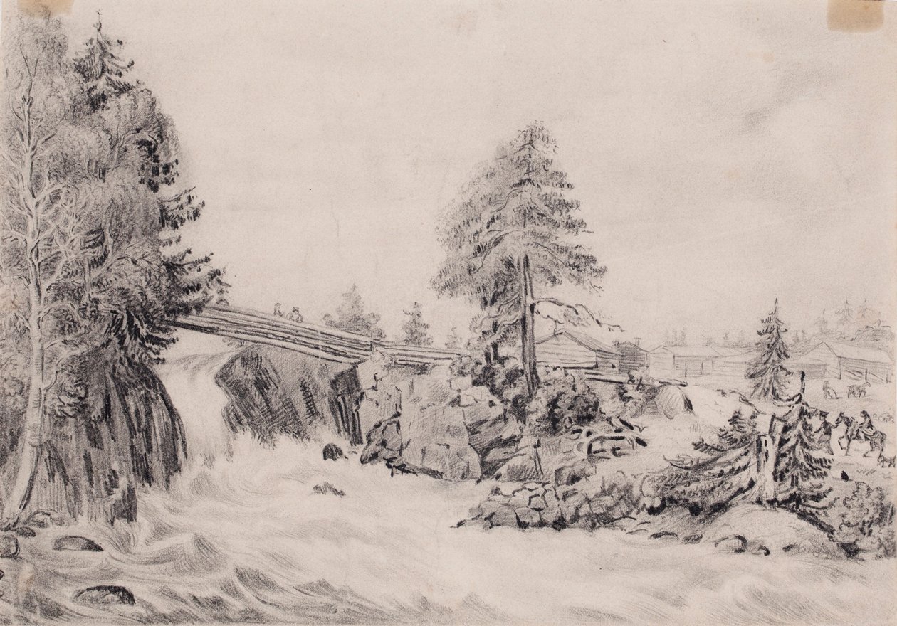 Rapide del fiume da Werner Holmberg