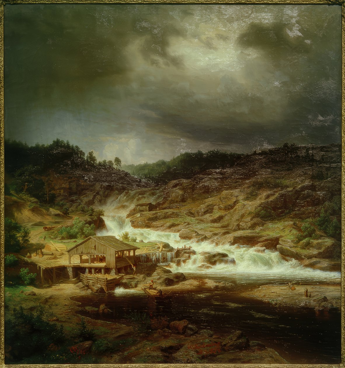 Cascata di Kyrö da Werner Holmberg