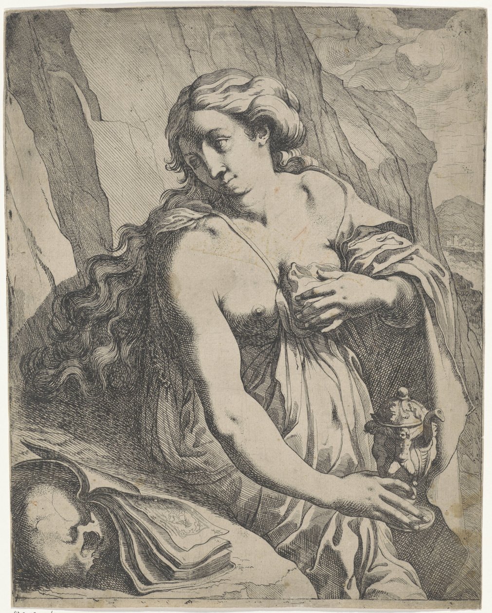 Maria Maddalena penitente da Werner van den Valckert