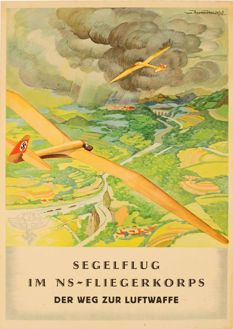 Corpo dei Volontari Nazionalsocialisti - la strada verso la Luftwaffe da Werner von Axster Heudtlass