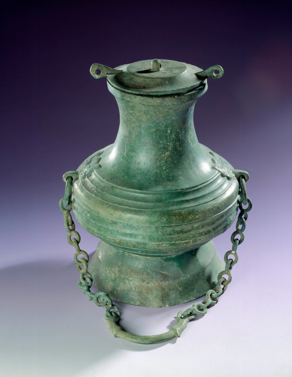 Arte cinese: vaso di bronzo da Than-Hoa, periodo Han. Parigi, Museo Cernuschi da Western Han Dynasty Chinese School
