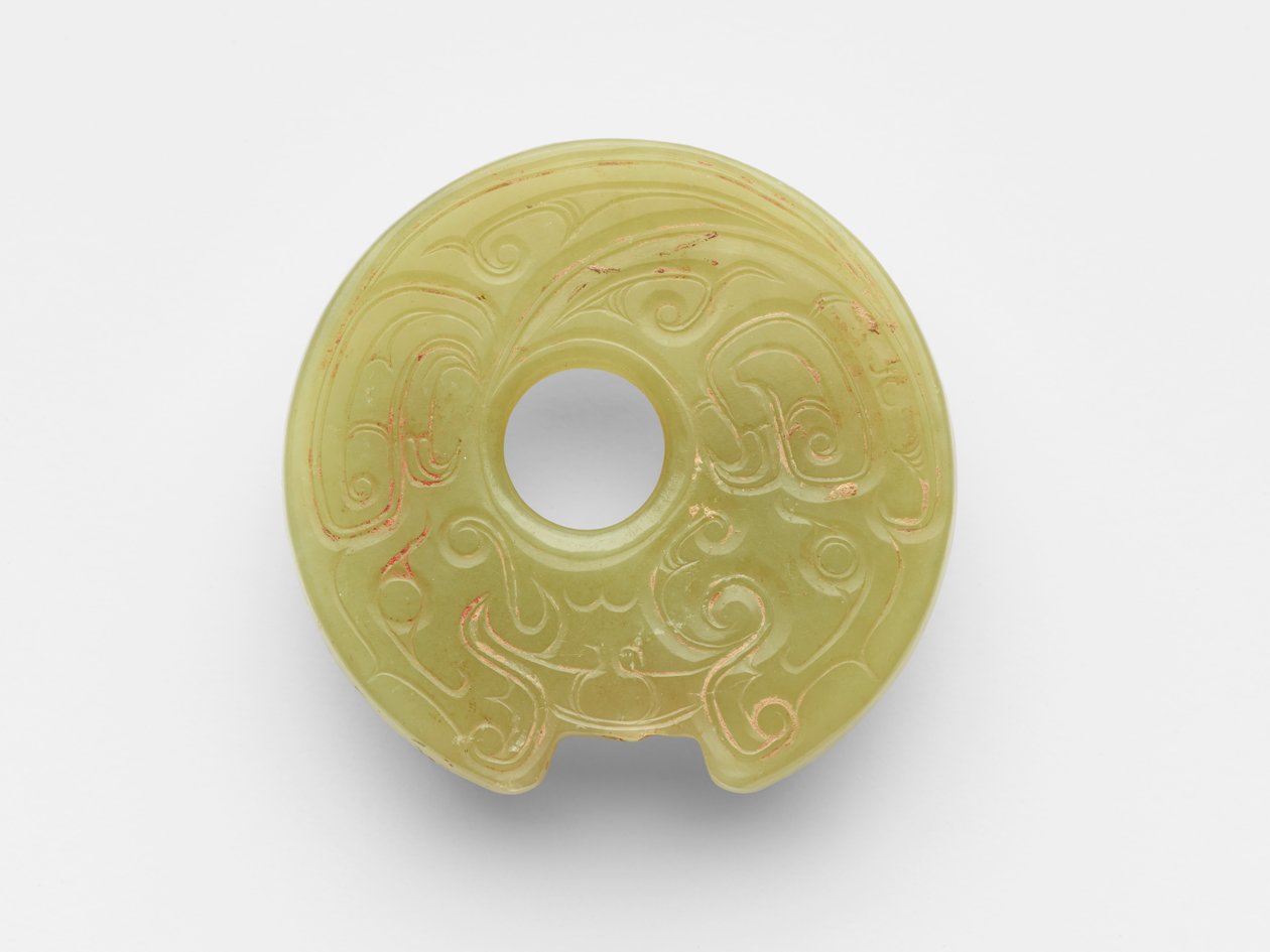 Pendente da Western Zhou Dynasty Chinese School