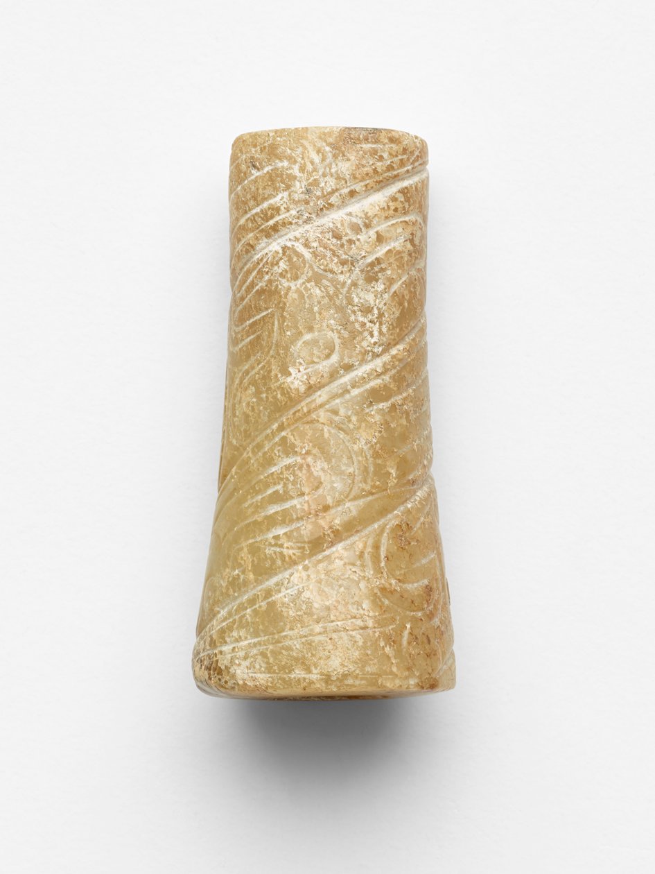 Ornamento tubolare da Western Zhou Dynasty Chinese School