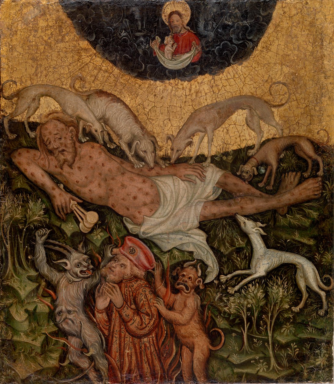 Guarigione di Lazzaro da Westphalian Master
