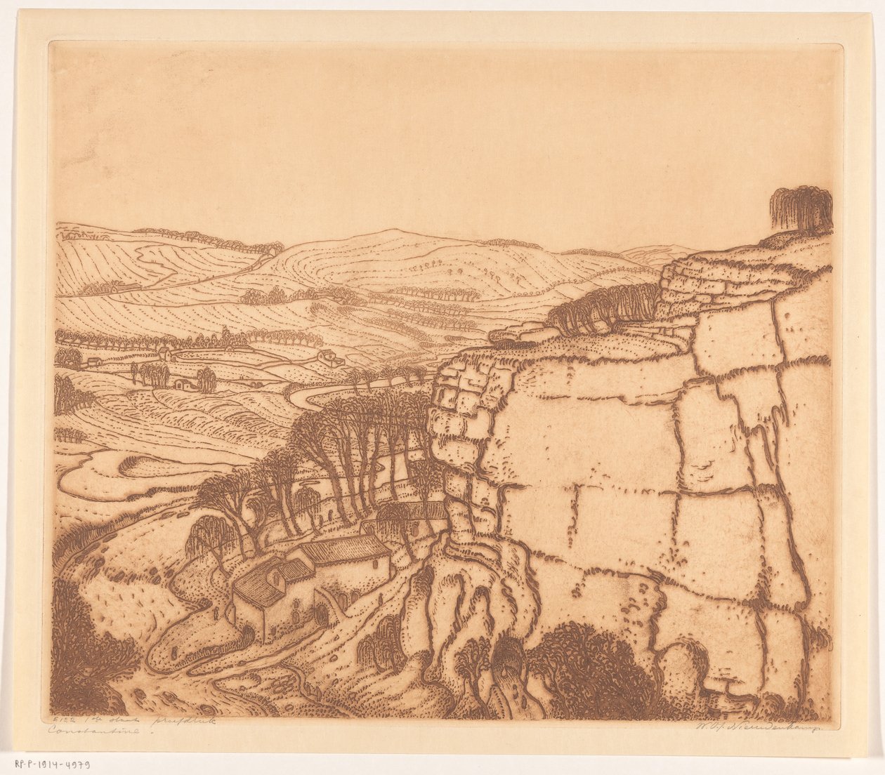 Constantine da Wijnand Otto Jan Nieuwenkamp (signed by artist)