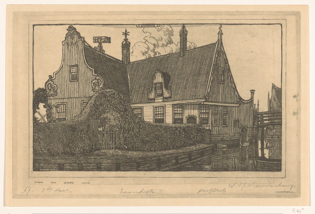Casa di legno sull