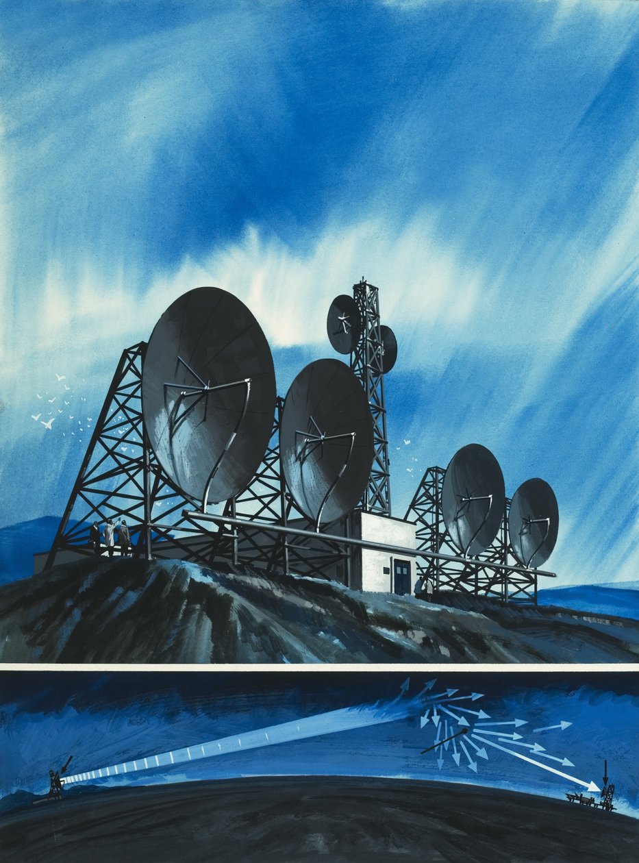 Indagine scientifica: Ponti radio in tutto il mondo da Wilf (20th century) Hardy