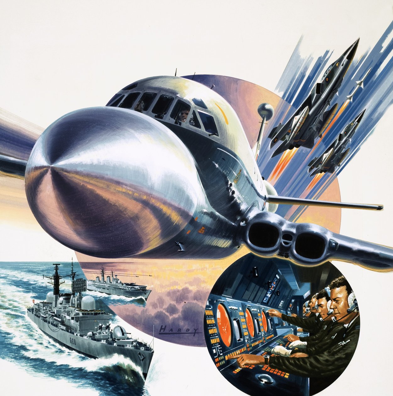 Il Nimrod Mark III da Wilf (20th century) Hardy
