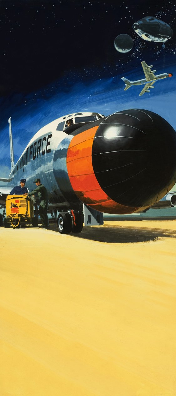 Aereo non identificato con grande naso da Wilf (20th century) Hardy