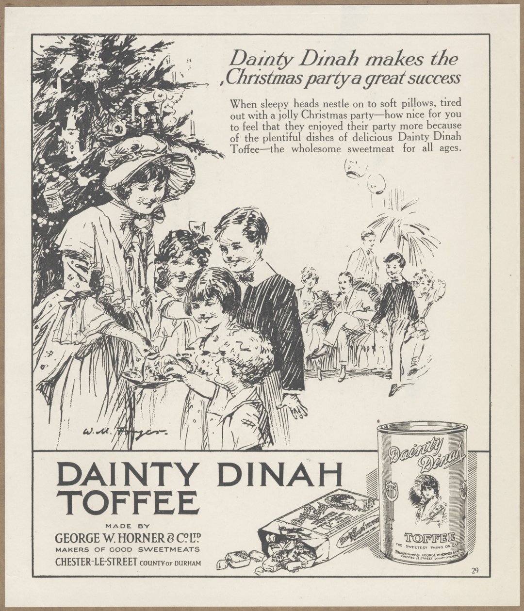 Dainty Dinah Toffee, c.1920s da Wilfred Fryer