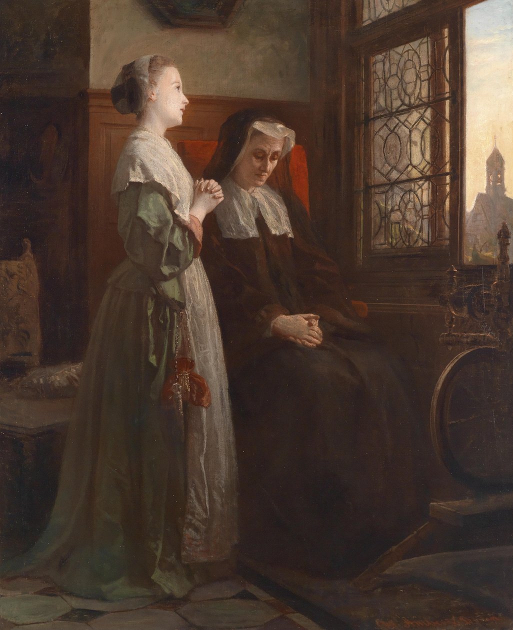 Campane della sera da Wilhelm Amberg