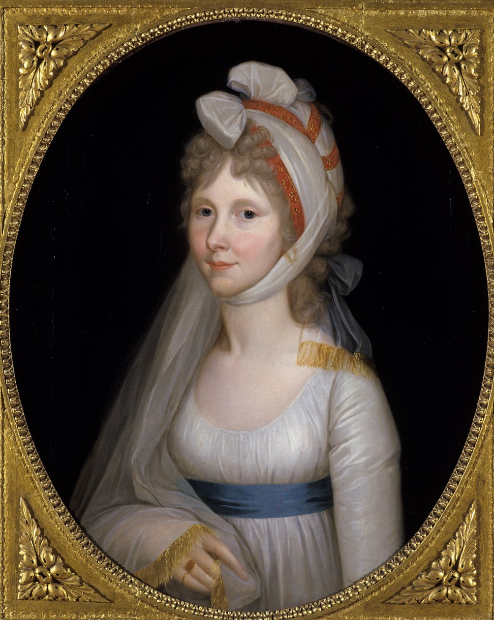 Auguste, principessa ereditaria di Hessen-Kassel, c.1800 da Wilhelm Baettner