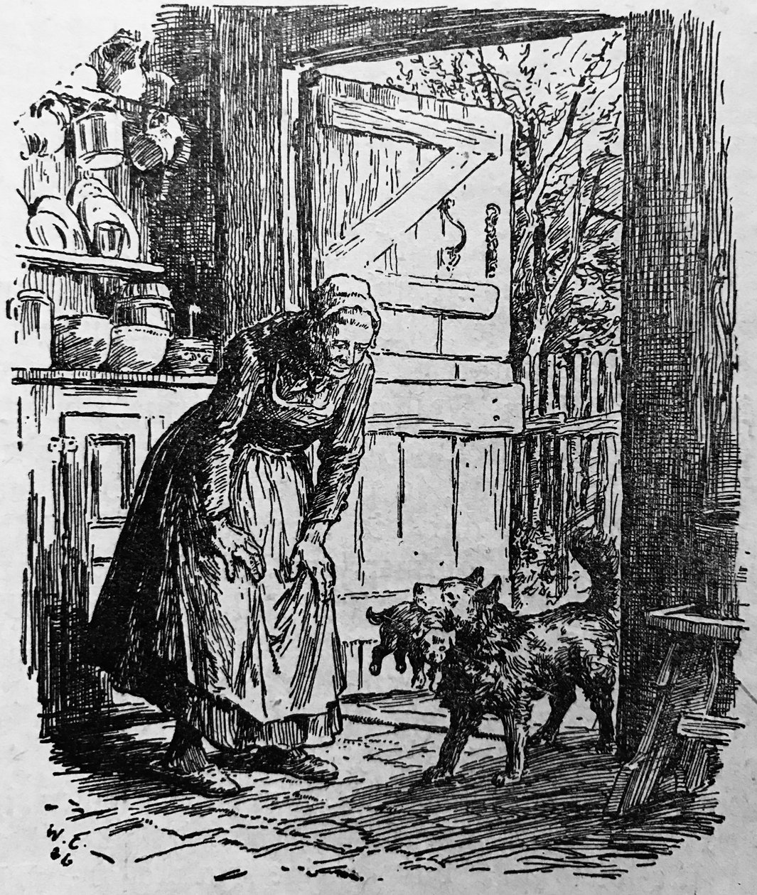 Disegno di Wilhelm Claudius da Wilhelm Claudius
