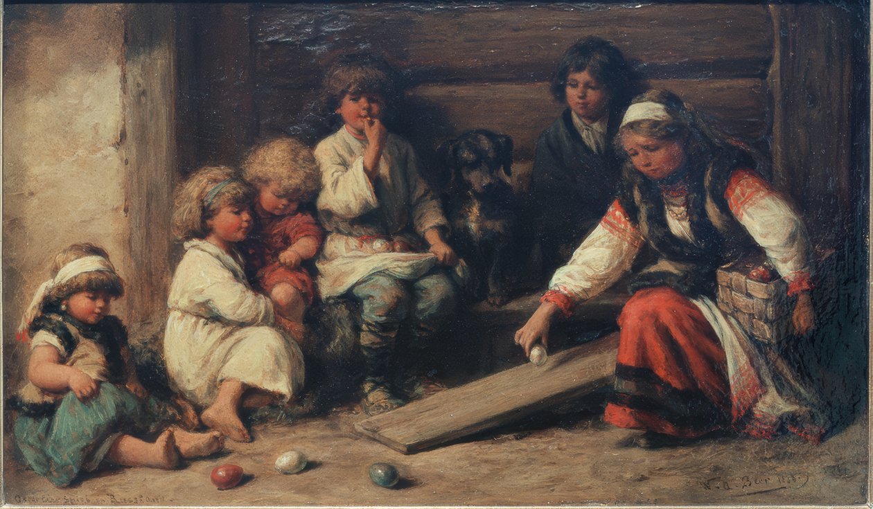 Gioco delle uova di Pasqua in Russia da Wilhelm Amandus Beer