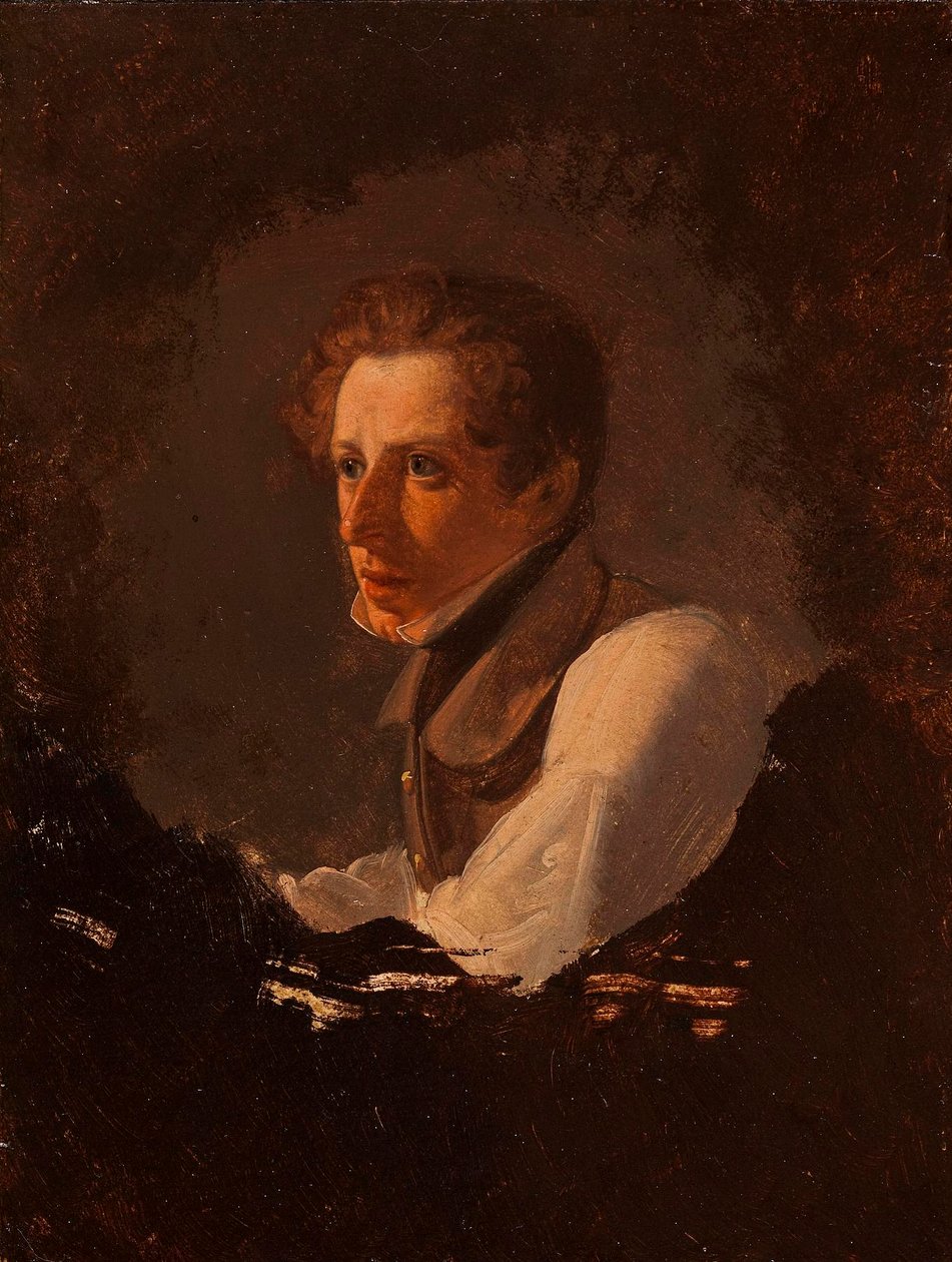 Ritratto di Heinrich Marr da Wilhelm Bendz