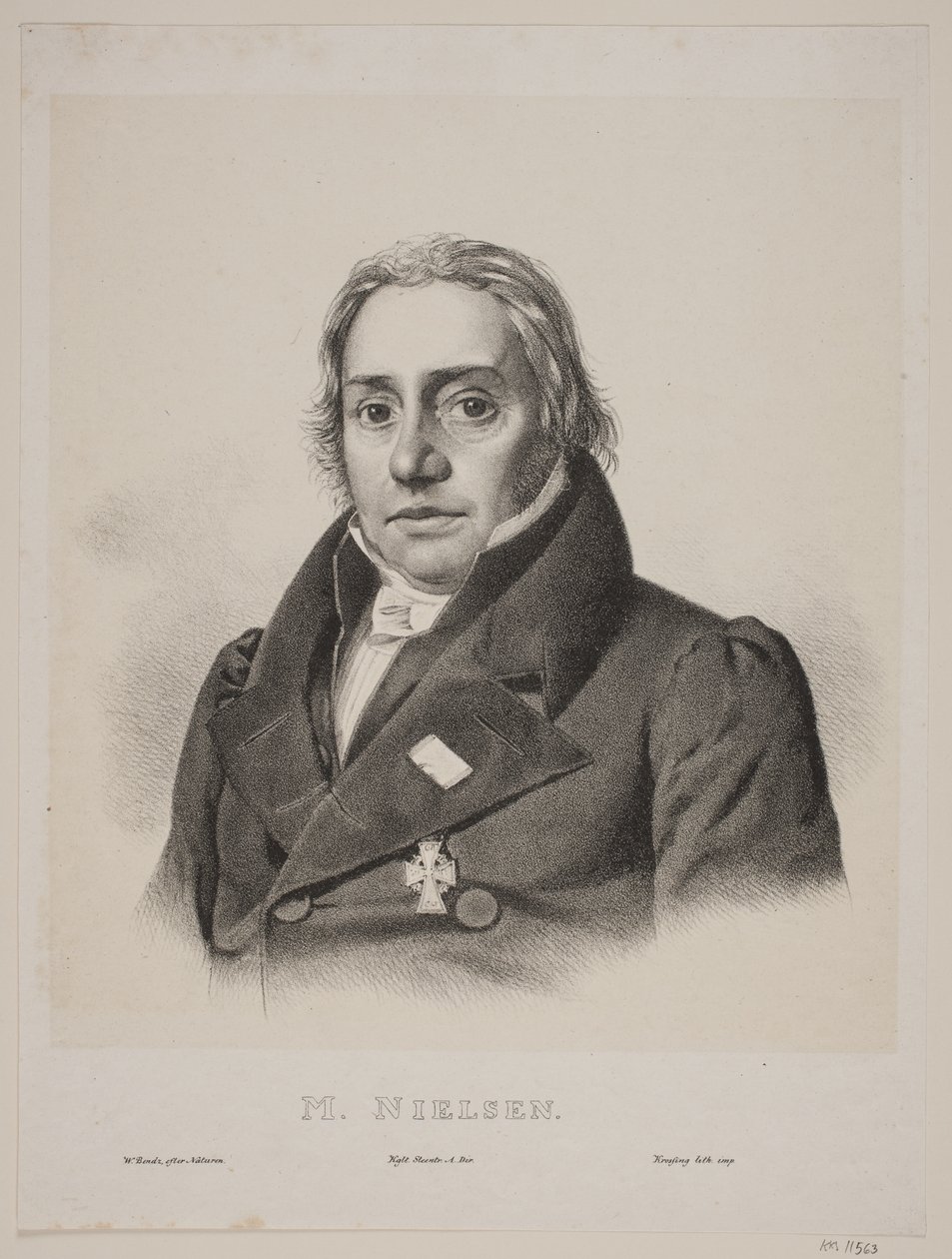 Rettore Michael Nielsen da Wilhelm Bendz