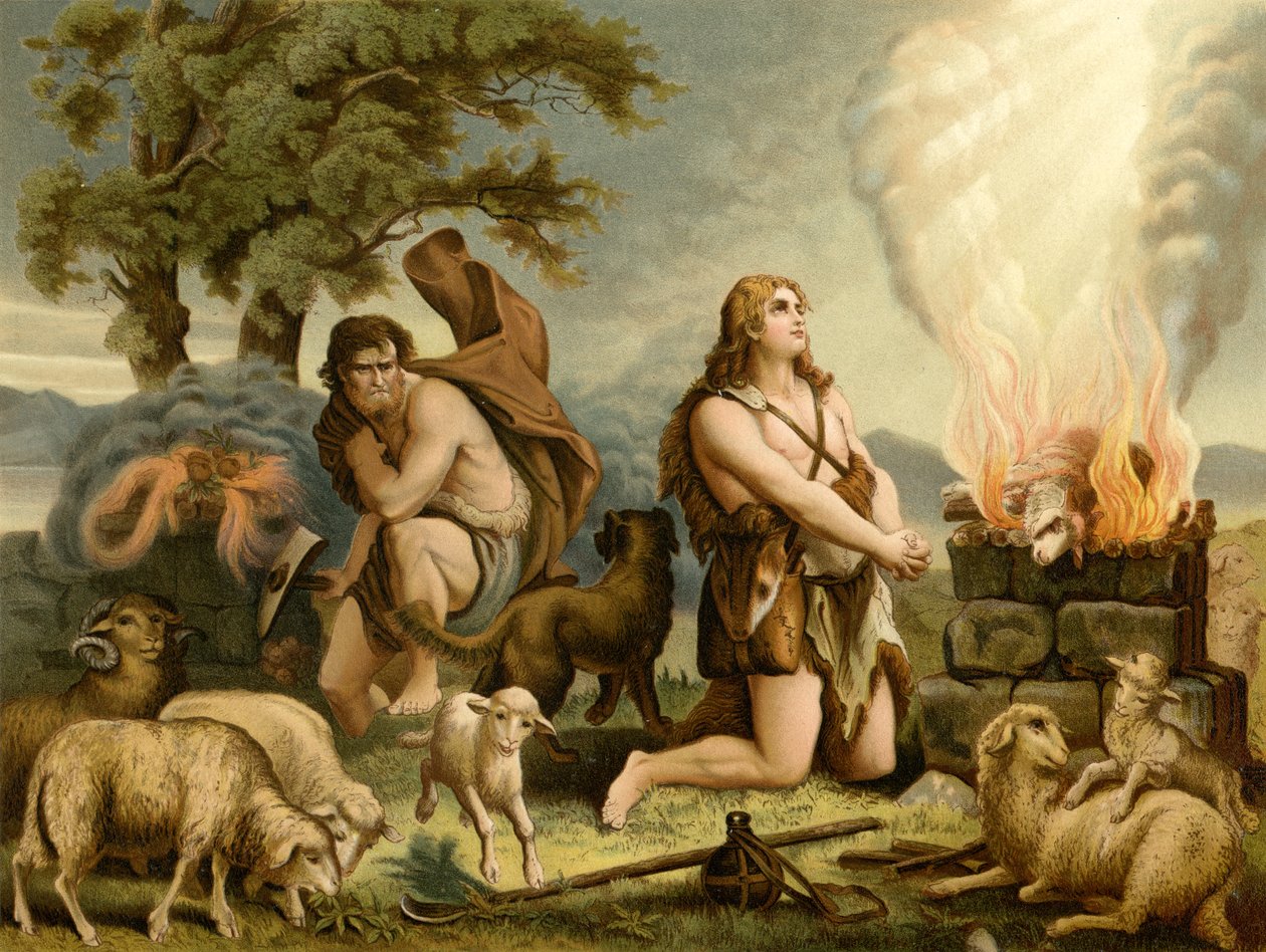 Sacrifici di Caino e Abele da Wilhelm Ebbinghaus