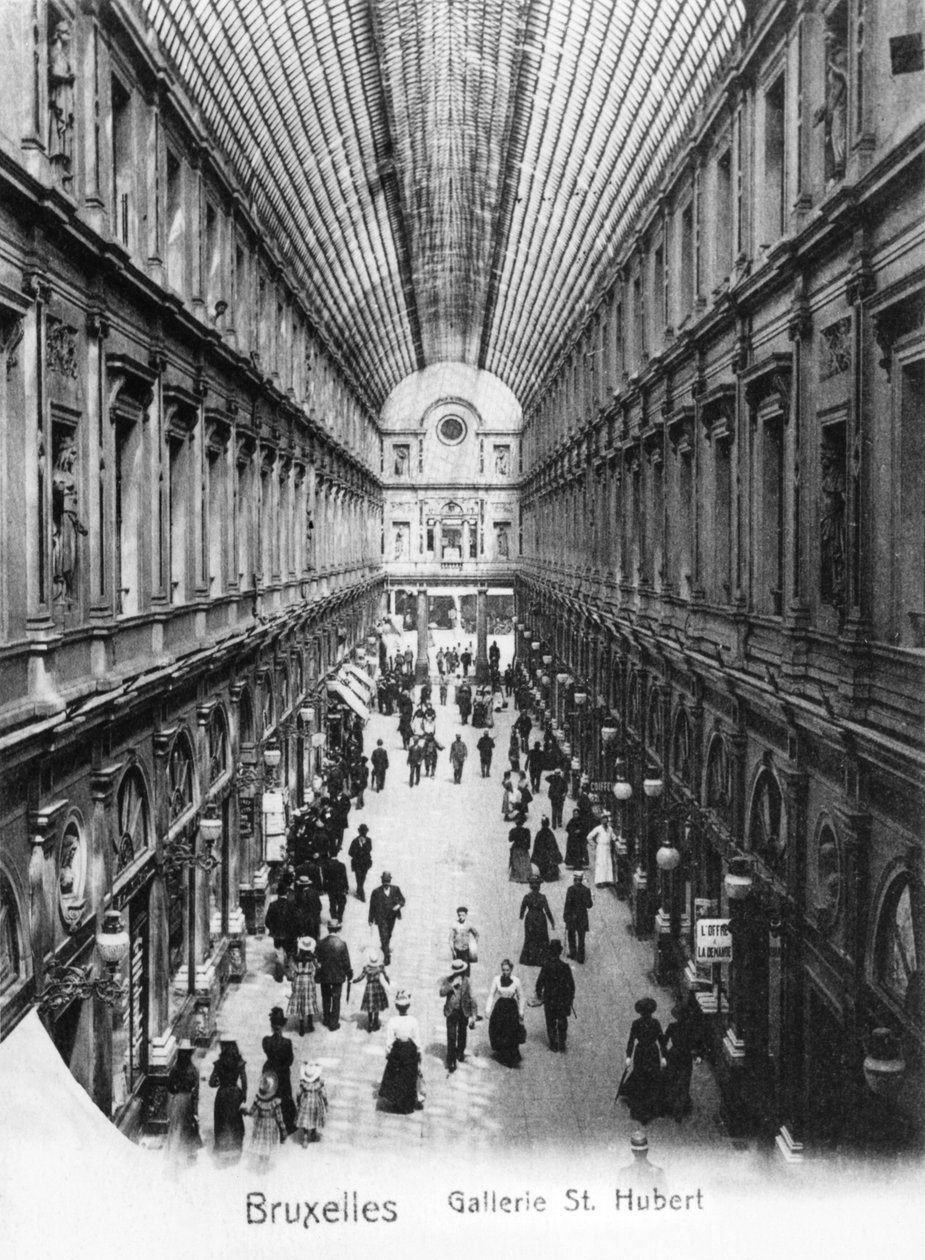 Galleria di San Uberto a Bruxelles, c.1900 da Wilhelm Hoffmann