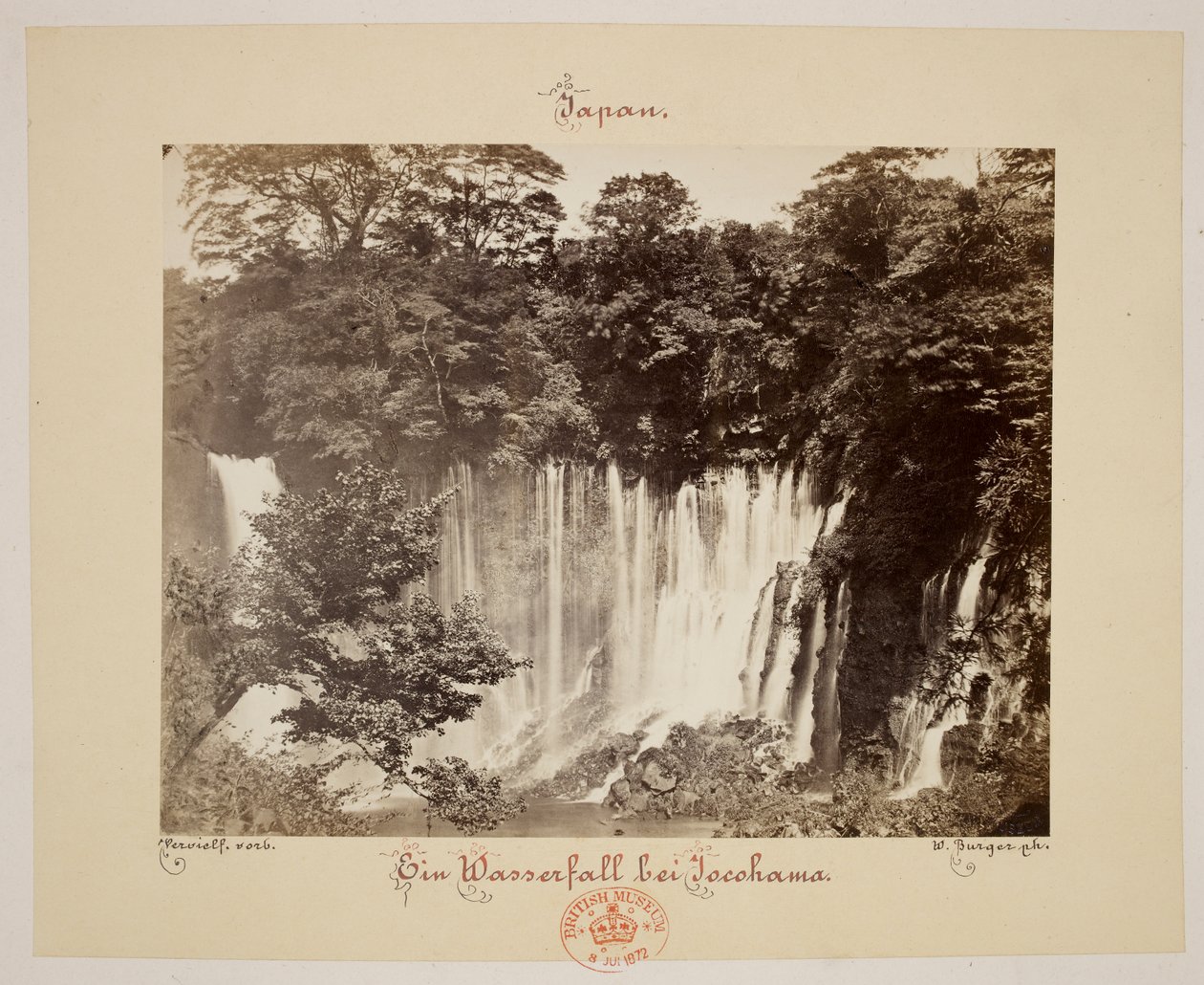 Cascata a Yokohama da Wilhelm J. Burger