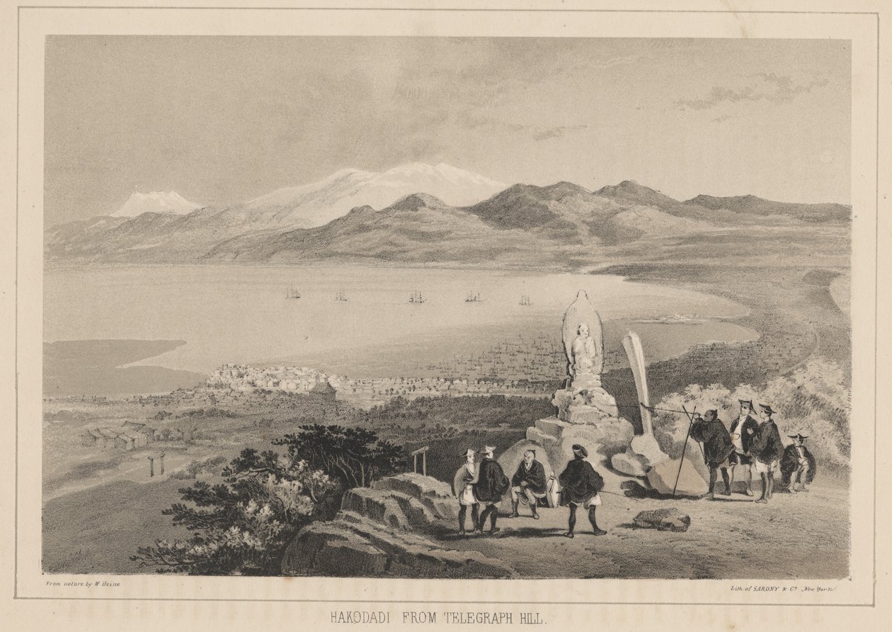 Hakodadi da Telegraph Hill da Wilhelm Joseph Heine