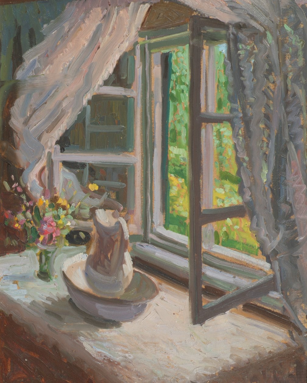 Finestra con lavandino da Wilhelm Legler