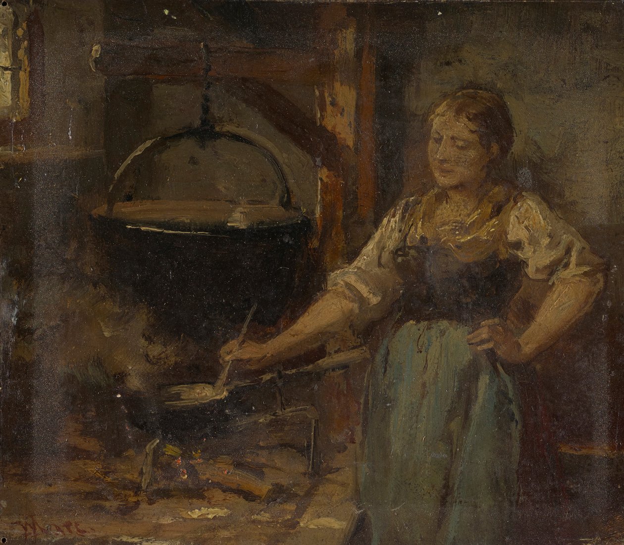 Interno contadino da Wilhelm Marc