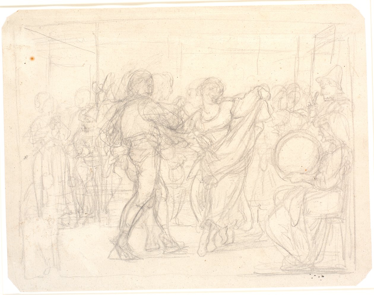 Danza in una latteria da Wilhelm Marstrand