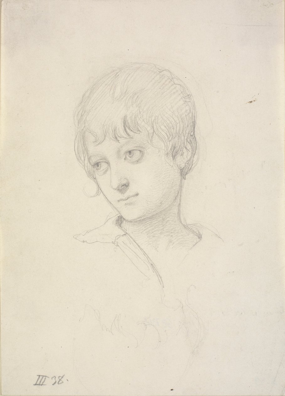 Testa di ragazzo da Wilhelm Marstrand
