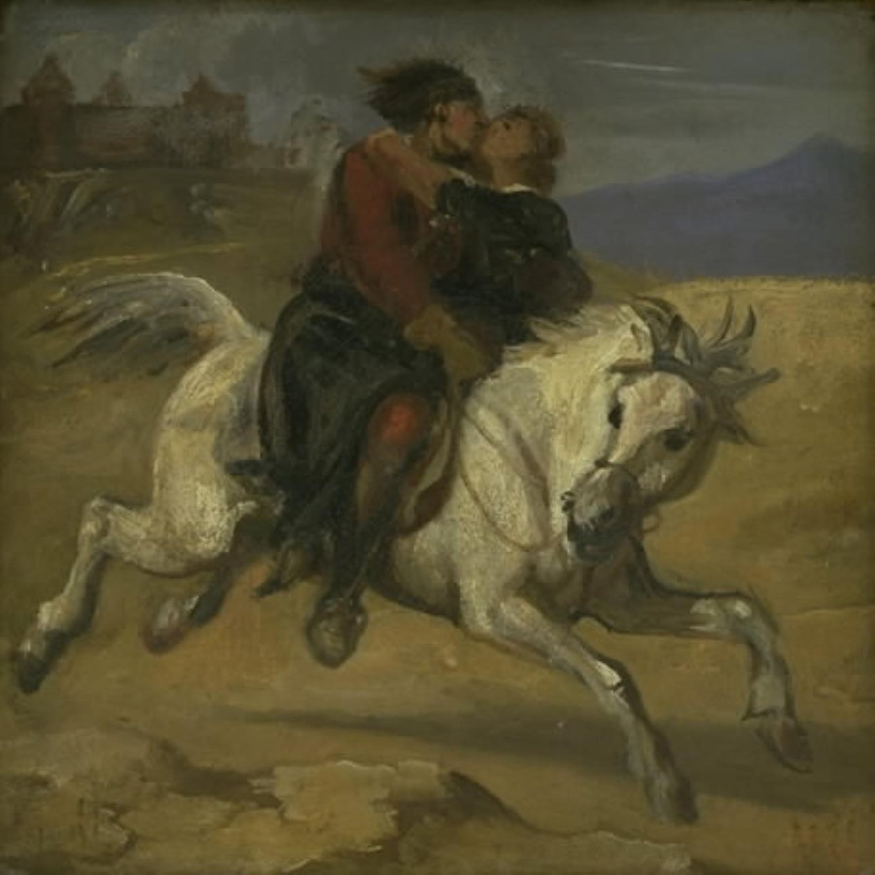 Scena di rapimento da Wilhelm Marstrand