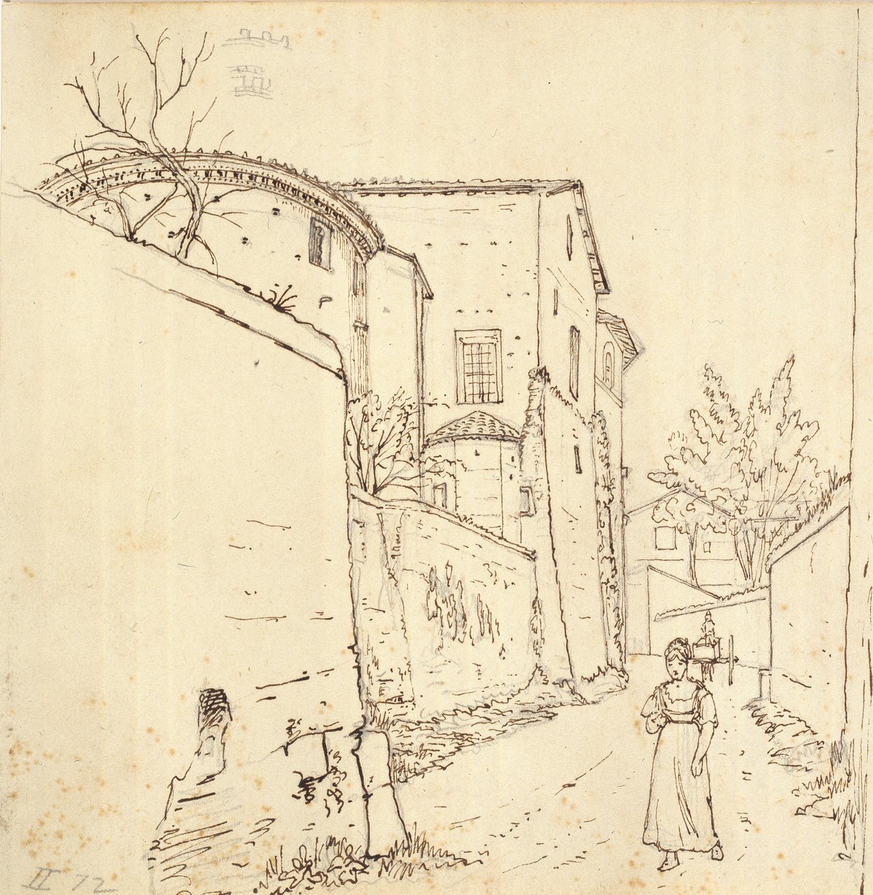 Strada a Roma da Wilhelm Marstrand