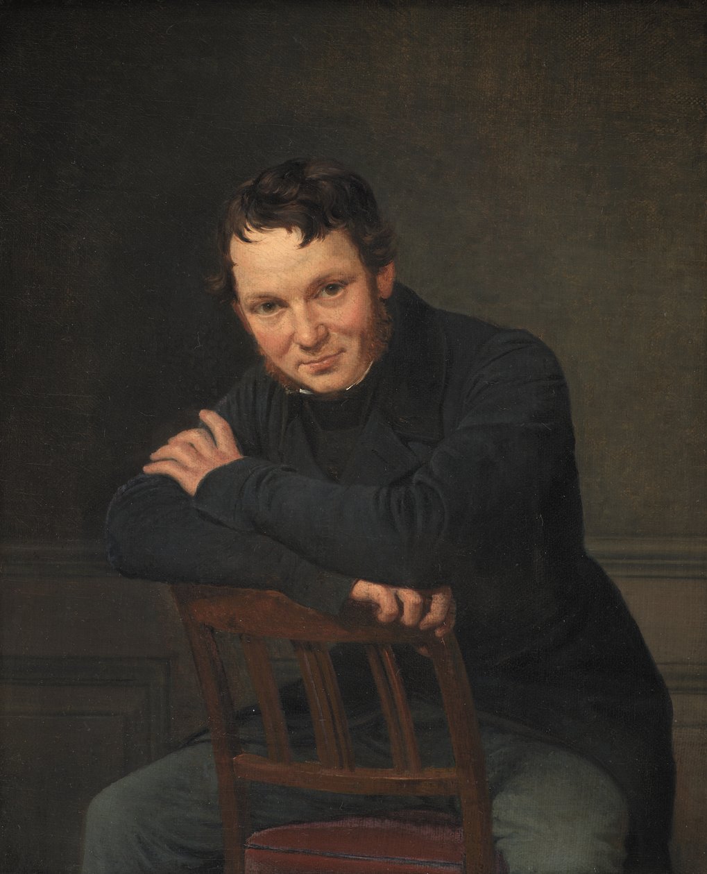 Gottlieb Bindesbøll, architetto danese da Wilhelm Marstrand