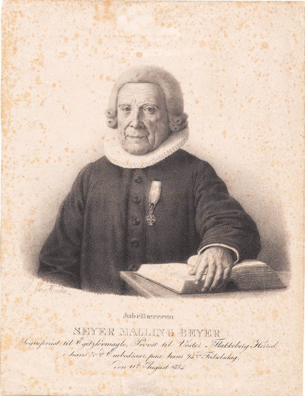 Pastore S. M. Beyer da Wilhelm Marstrand