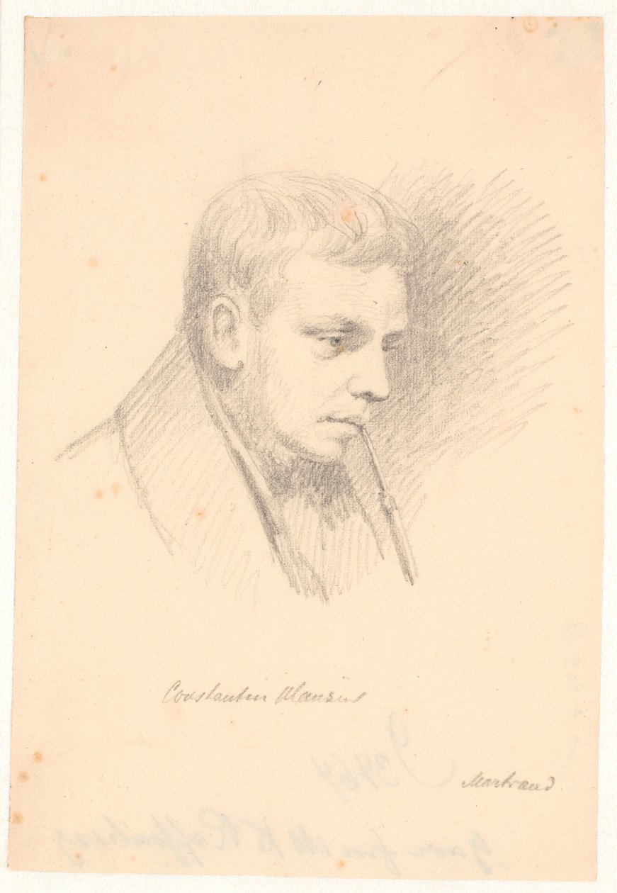 Ritratto di Constantin Hansen da Wilhelm Marstrand