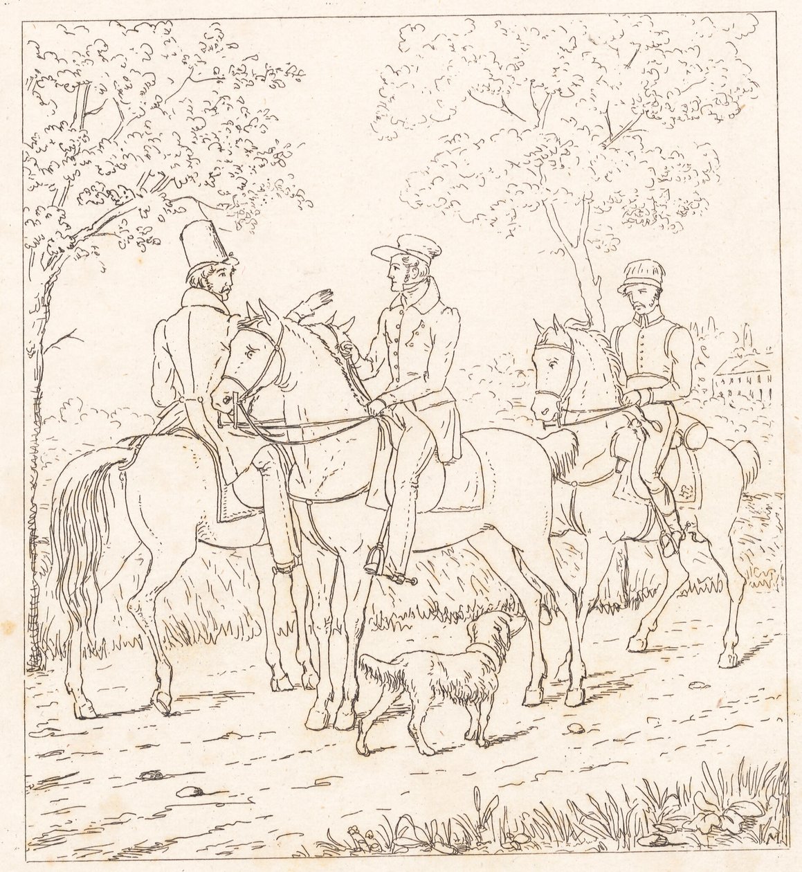 Cavalieri da Wilhelm Marstrand