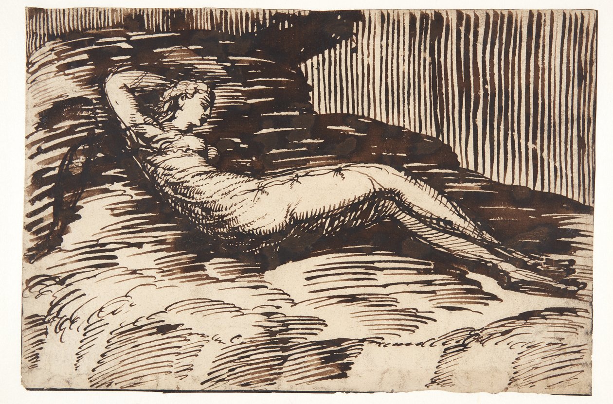 Viandante svedese seduto da Wilhelm Marstrand