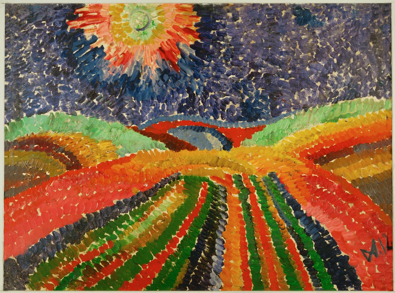 Sentiero attraverso i campi da Wilhelm Morgner