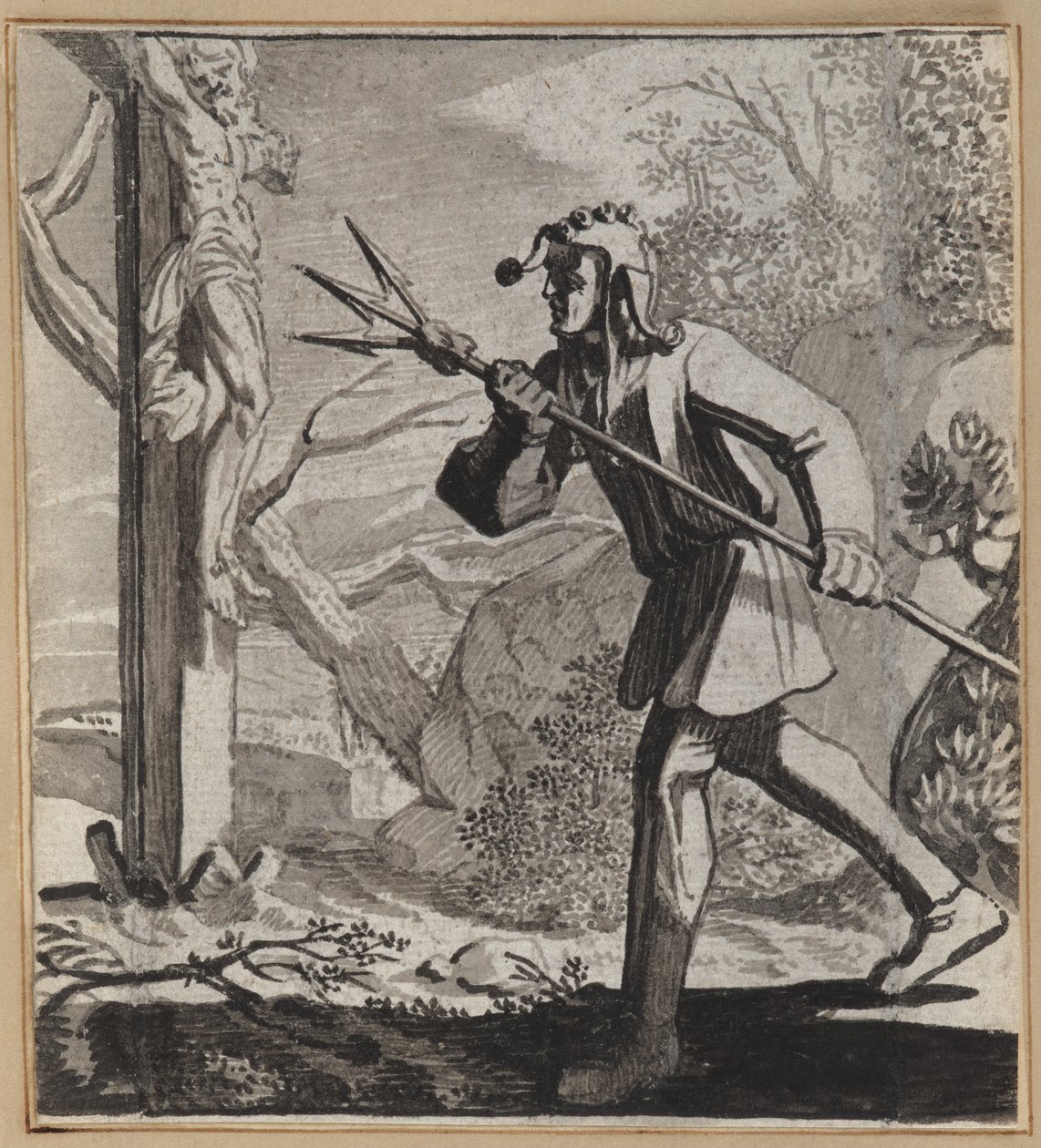 Il pazzo che carica Dio da Wilhelm Stettler