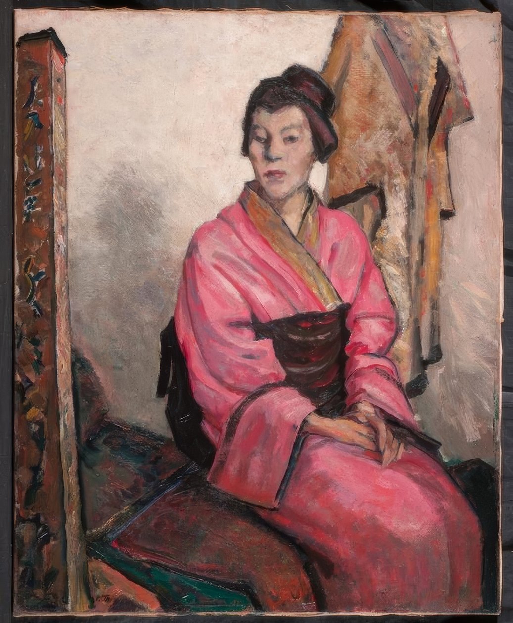 Dama in kimono da Wilhelm Thöny