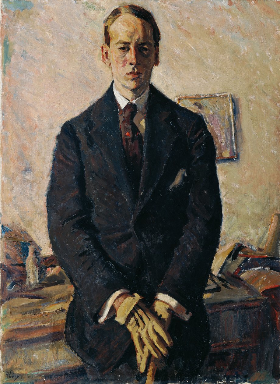 Il pittore Julius Fehr da Wilhelm Thöny