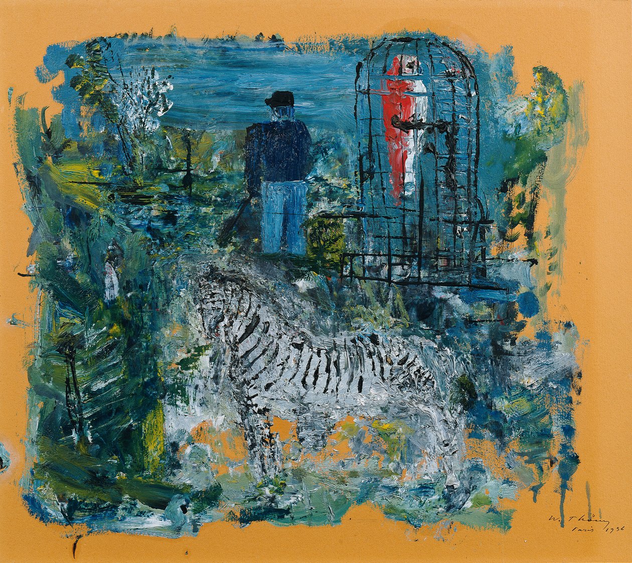 Jardin des Plantes a Parigi da Wilhelm Thöny