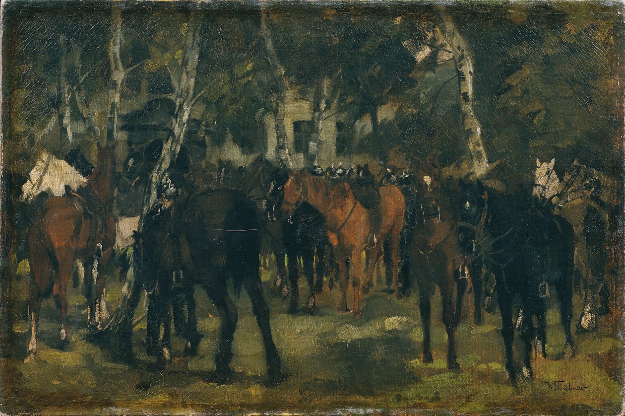 Corazzieri smontati da Wilhelm Trübner
