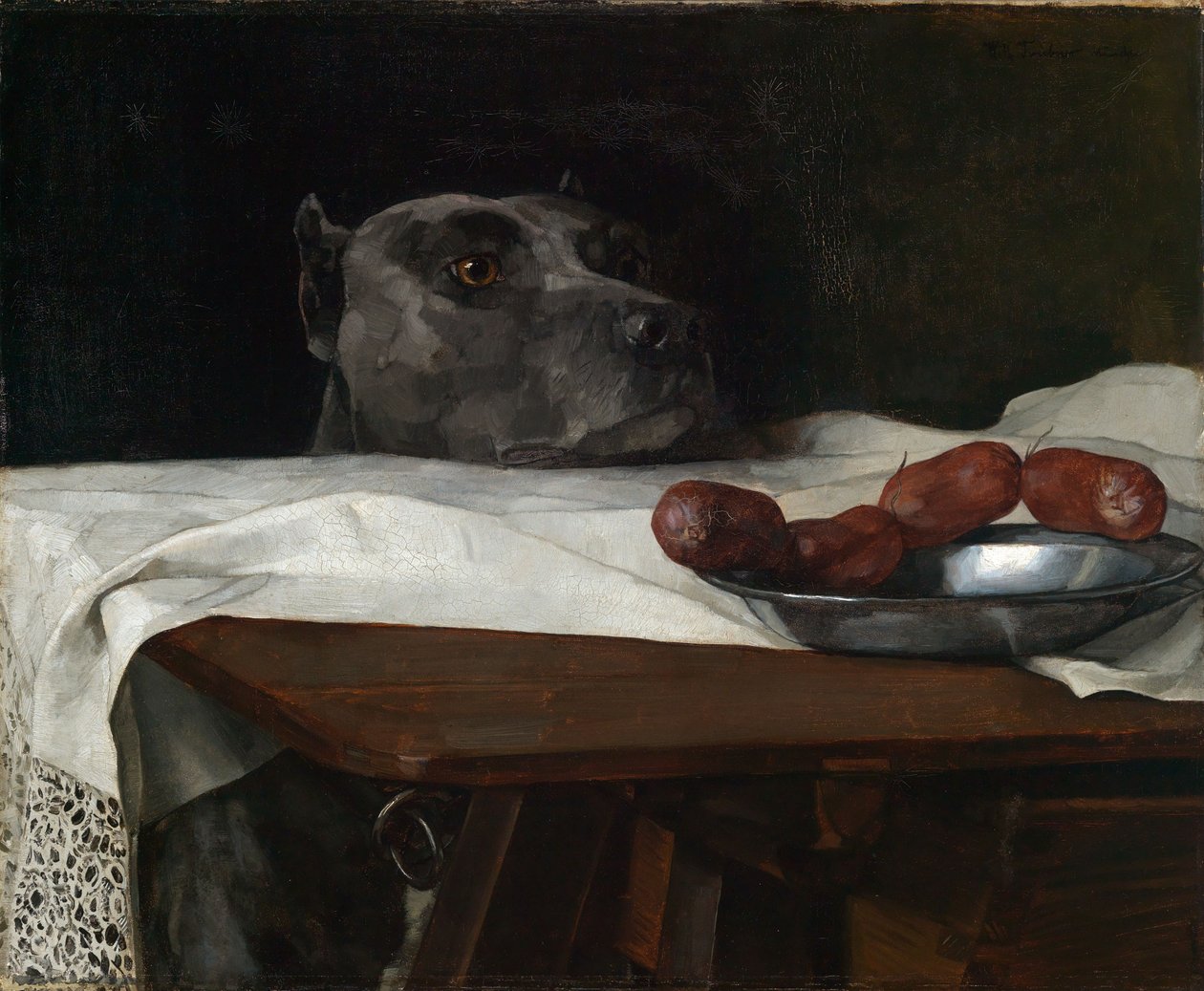 Cesare al Rubicone da Wilhelm Trübner