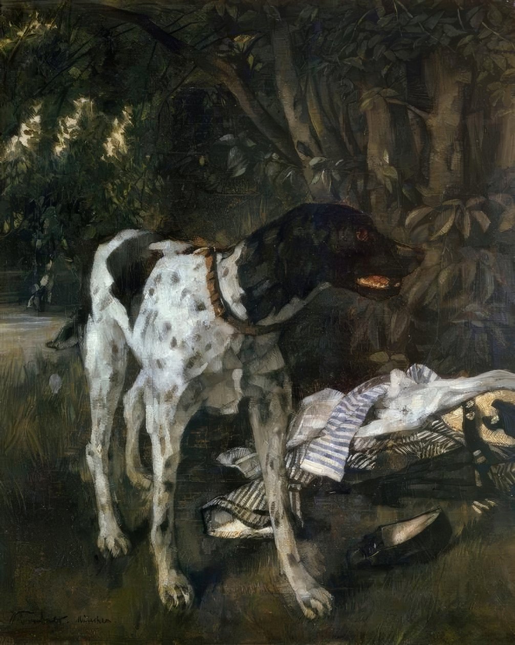 La guardia da Wilhelm Trübner