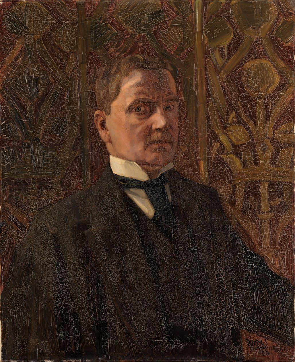 Autoritratto da Wilhelm Trübner