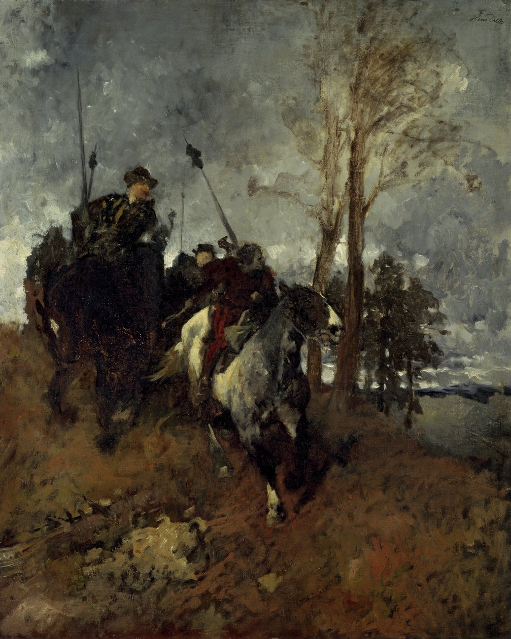 Cavaliere di cespuglio da Wilhelm Von Diez