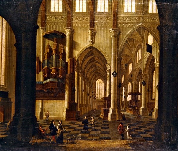 Interno di chiesa da Wilhelm van Ehrenberg