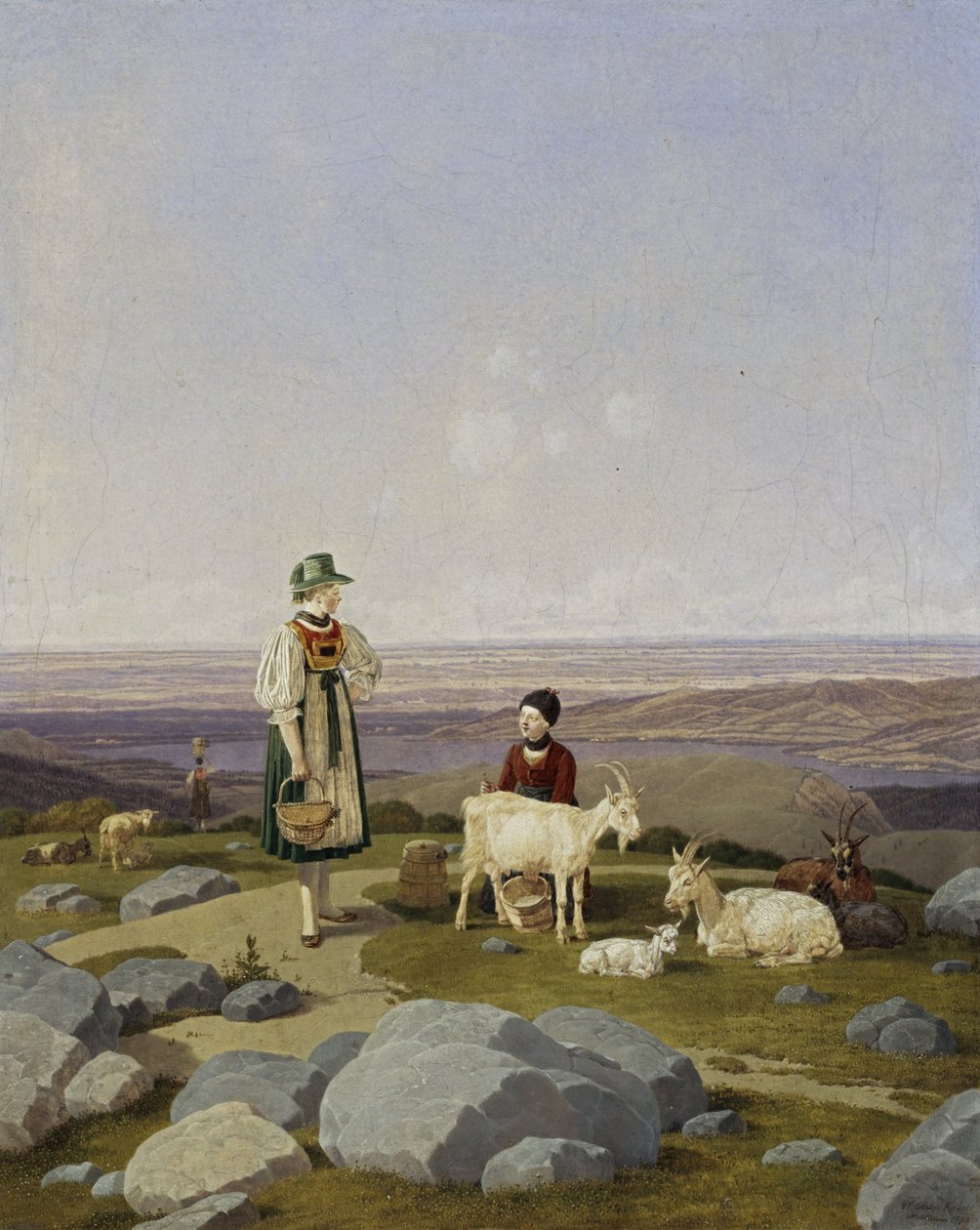 Sulla Gaisalm da Wilhelm von Kobell