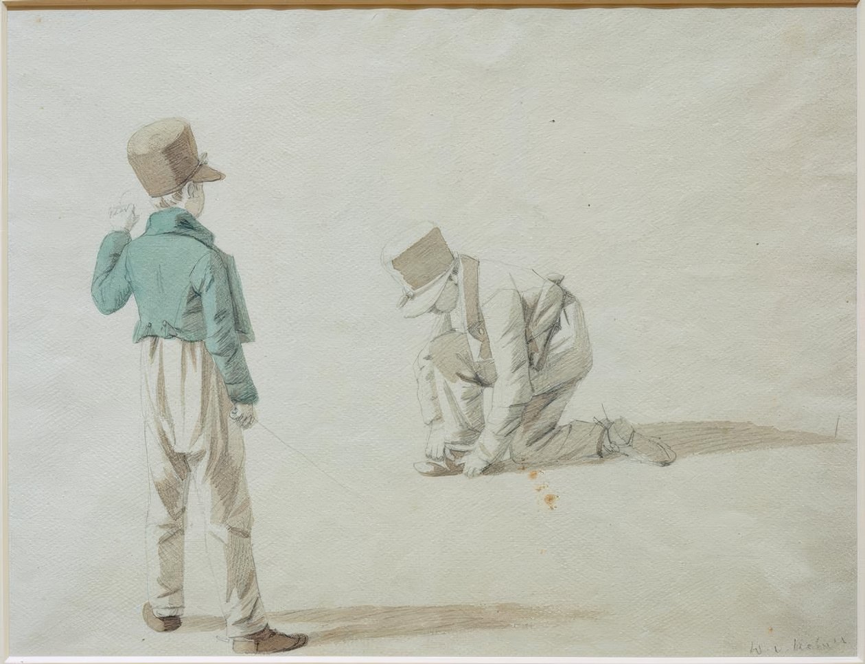 Studio di ragazzo con berretto da Wilhelm von Kobell